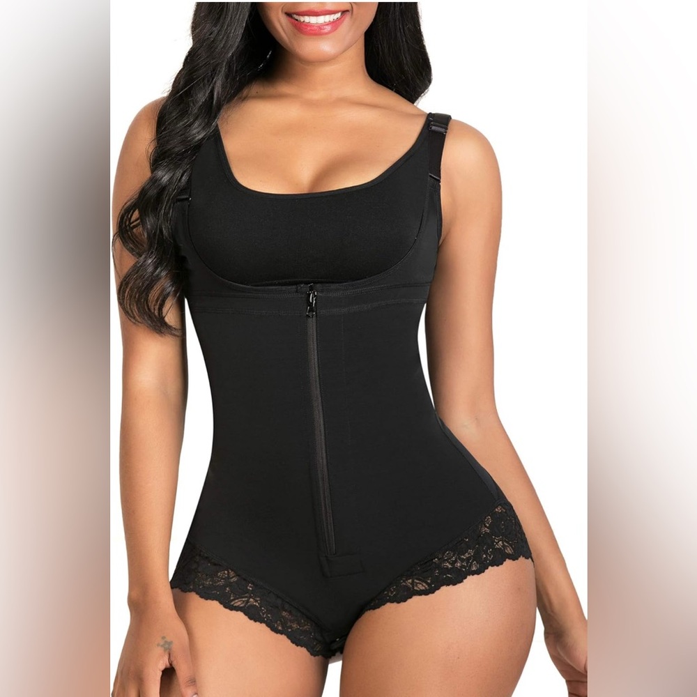 Black Women's Shapewear Bodysuit